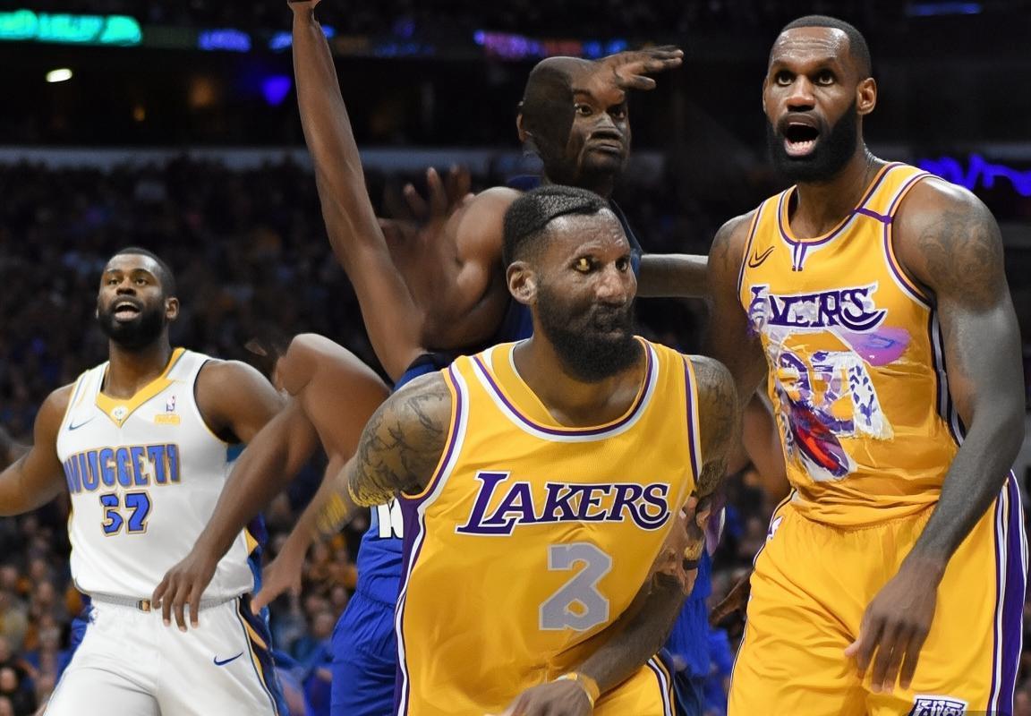 湖人掘金季前赛激战：詹姆斯领航，年轻新锐闪耀高潮迭起(图2)